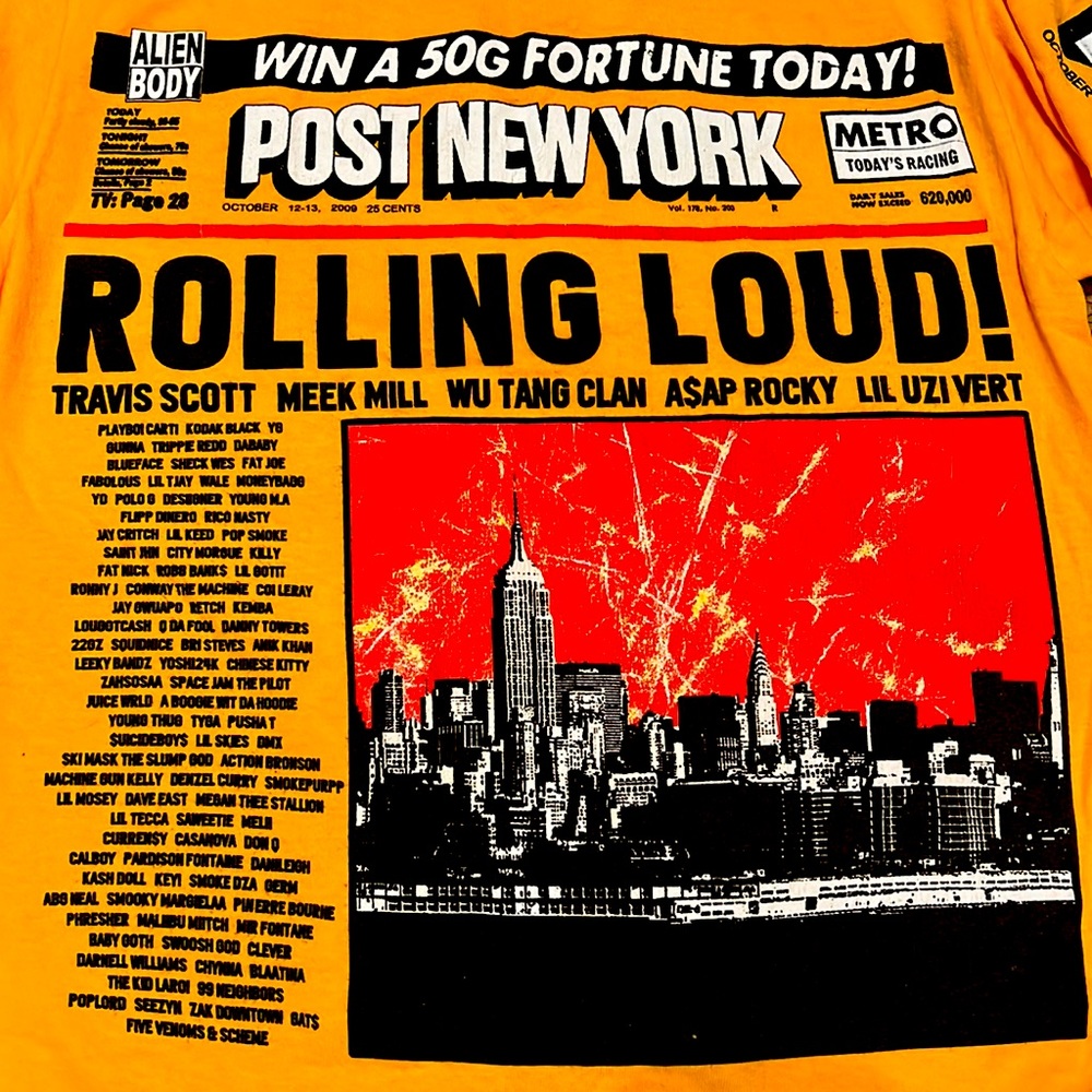 ROLLING LOUD 2019 SHIRT